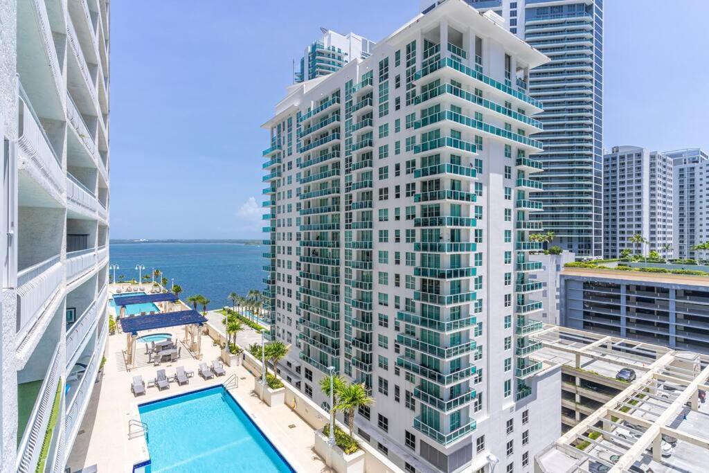 Modern 2/2 With Beautiful Ocean And Brickell Views Apartment Miami Exterior photo