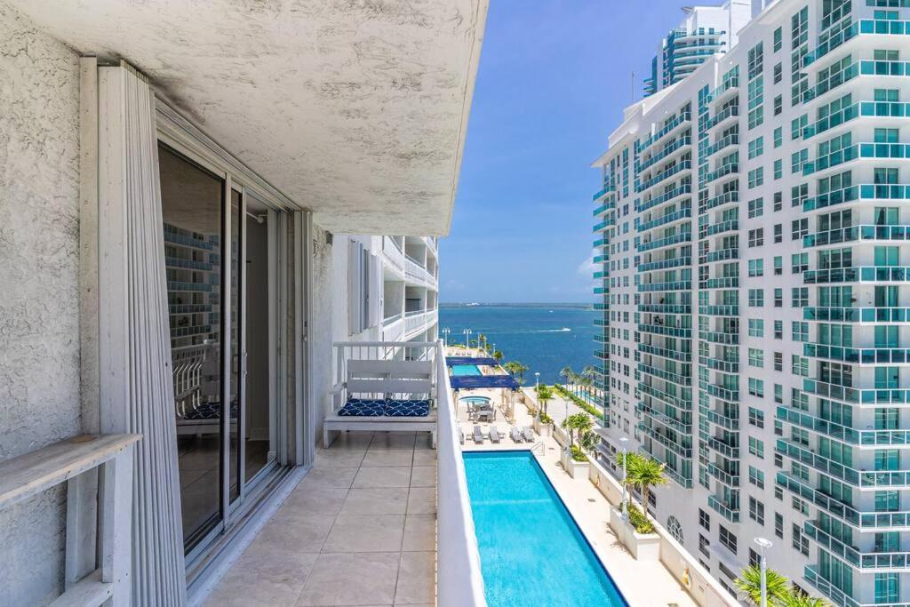 Modern 2/2 With Beautiful Ocean And Brickell Views Apartment Miami Exterior photo